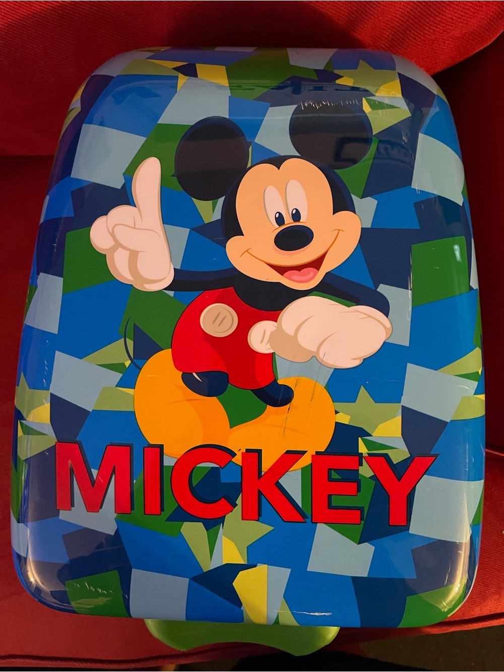 Mickey Mouse Kids Hard Shell Travel Suitcase
